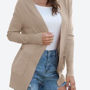 REDHOTYPE Women's Cardigans with Pockets Casual Lightweight Open Front Cardigan Sweaters for Women (S-2XL)